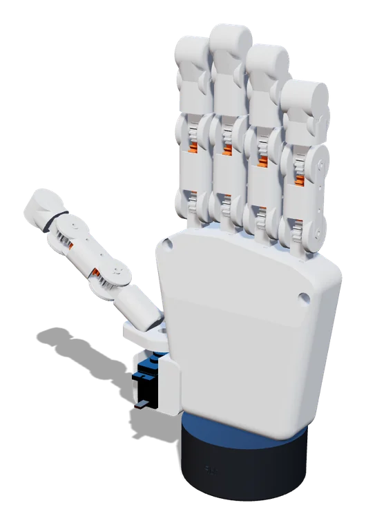 Five-finger robotic hand